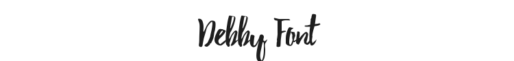 Debby Font Preview