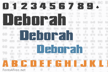 Deborah TEH Font