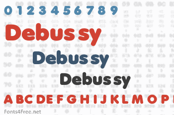 Debussy Font