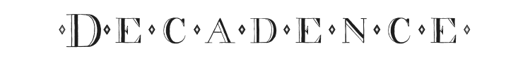 Decadence Font