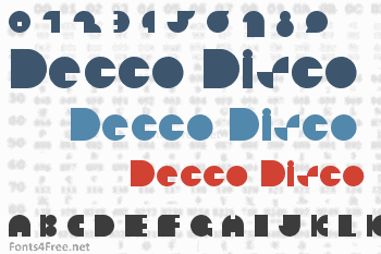 Decco Disco Font
