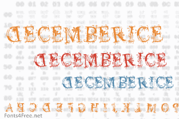Decemberice Font