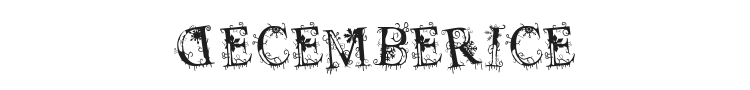 Decemberice Font Preview