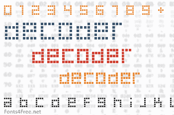 Decoder Font