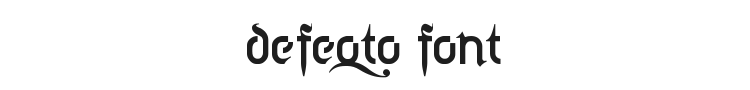 Defeqto Font