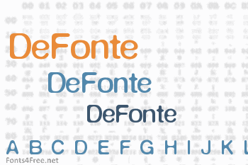 DeFonte Font