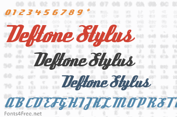 mini Aarzelen hybride Deftone Stylus Font Download - Fonts4Free