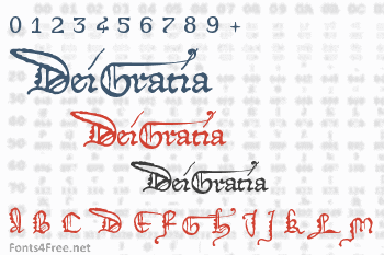 DeiGratia Font