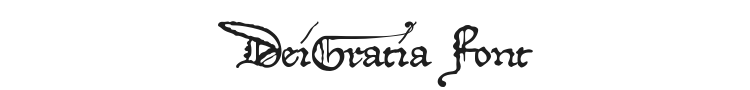 DeiGratia Font