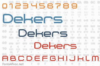 Dekers Font