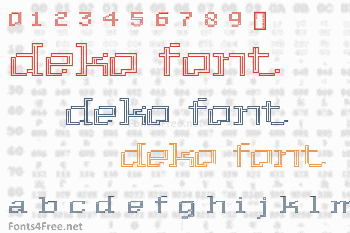 Deko Font