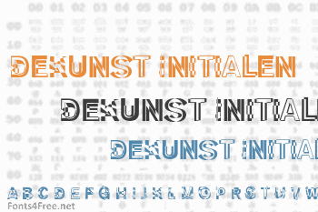 DeKunst Initialen Font