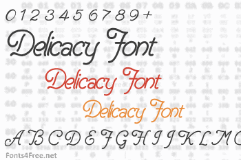 Delicacy Font