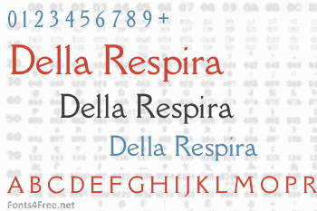 Della Respira Font