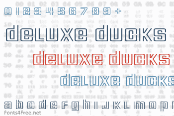 Deluxe Ducks Font