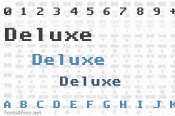 Deluxe Font