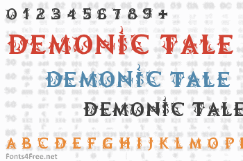 Demonic Tale Font