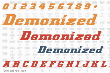 Demonized Font