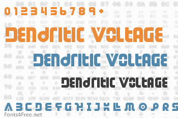 Dendritic Voltage Font