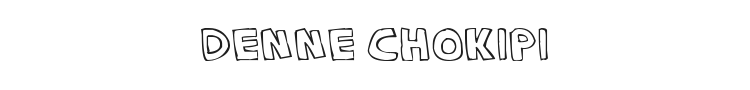 Denne Chokipi Font Preview