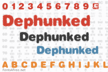 Dephunked Font