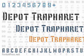 Depot Trapharet Font