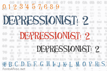 Depressionist 2 Font