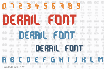 Derail Font