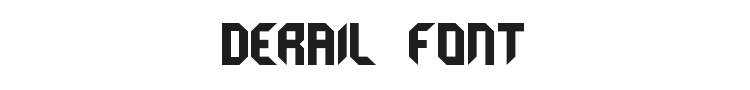 Derail Font Preview