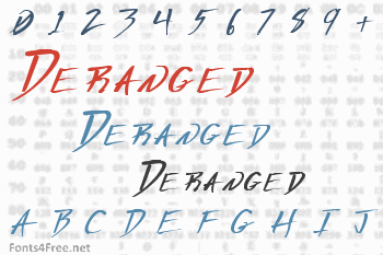 Deranged Font