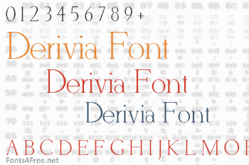 Derivia Font