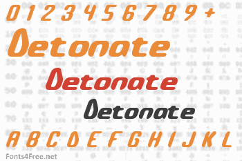 Detonate Font