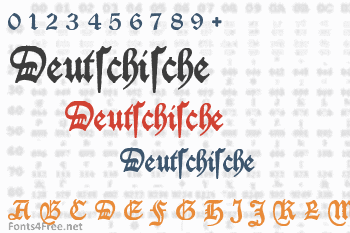 Deutschische Font