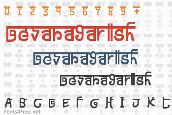 Devanagarish Font