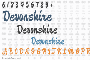 Devonshire Font