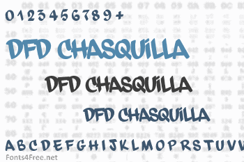 DFD Chasquilla Font