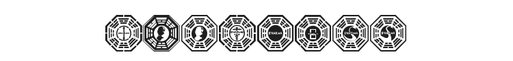 Dharma Initiative Logos Font