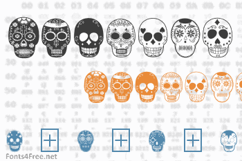 Dia de los Muertos Font