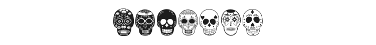 Dia de los Muertos Font