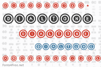 Dialtone Font