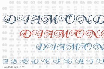 Diamond Dreams Font