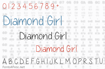 Diamond Girl Font
