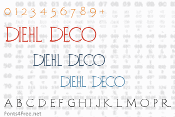 Diehl Deco Font