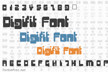 Digifit Font