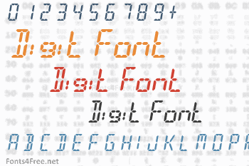 Digit Font