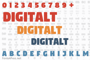 Digitalt Font