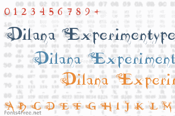 Dilana Experimentype Font