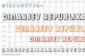 Dinarjev Republika Font