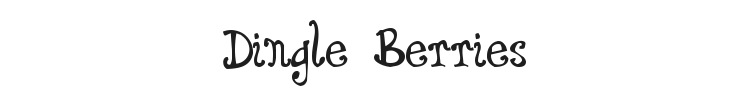 Dingle Berries Font Preview