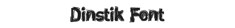 Dinstik Font Preview